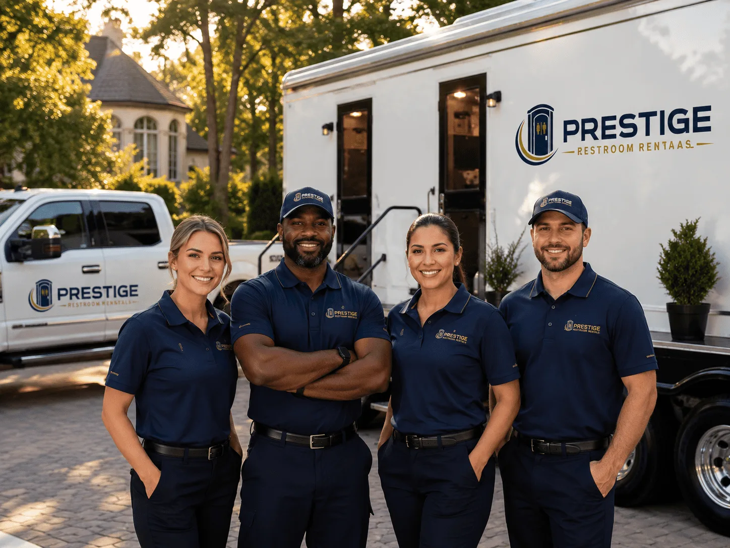 Trusted Luxury Portable Restrooms company in Breeding, KY